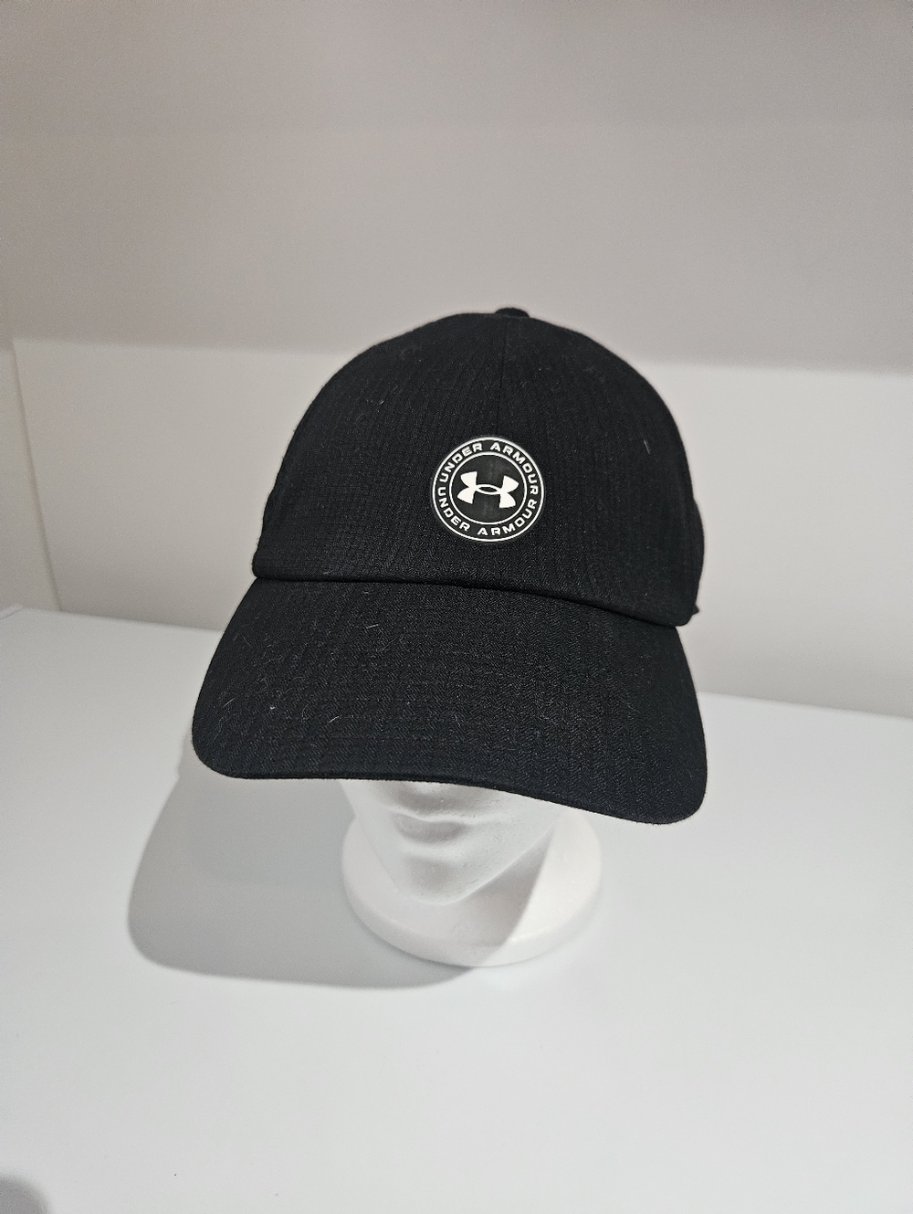 Underarmour Black Cap Hat Iso-Chill